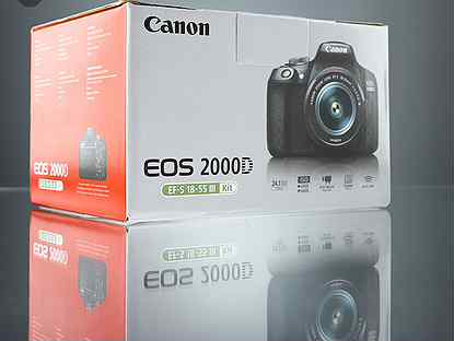 Canon EOS 2000D kit ef-s 18-55mm f/3.5-5.6 III