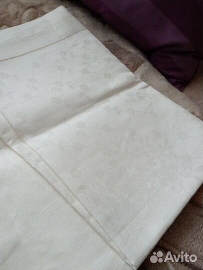 Скатерть лен СССР новая