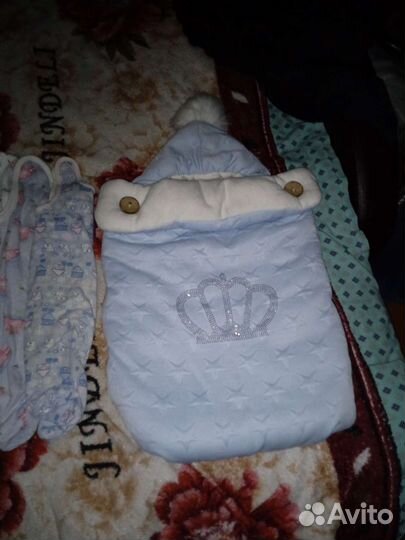 Детские вещи пакетом от 0 до 3-4 месяцев