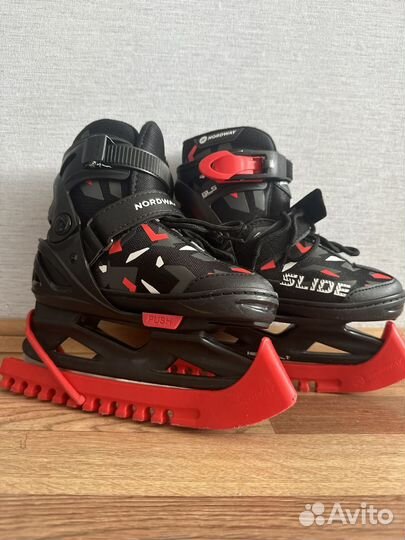 Коньки раздвижные nordway р. 26-31