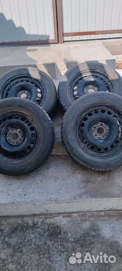 Колеса в сборе r16 зимние