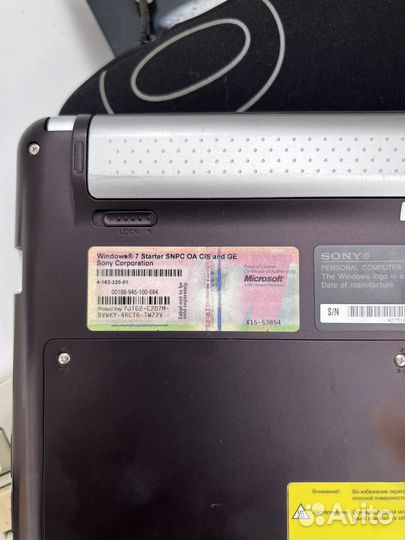 Нетбук/ ноутбук Sony vaio pcg-21213V