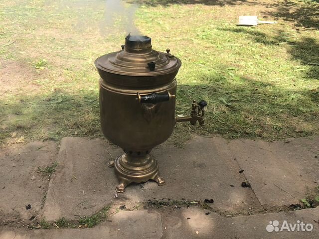 Самовар на дровах и углях купить в Москве | Хобби и отдых | Авито