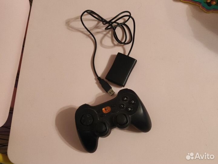 Геймпад для пк джойстик Logitech