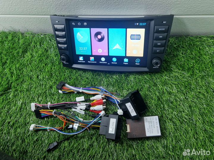 Магнитола Андроид шгу 2гига Мерседес w211 canbus