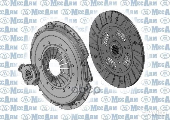 Комплект сцепления PSA 2.0HDI MK9648 Mecarm