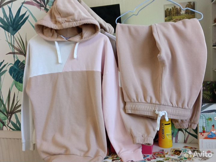 Спортивный костюм женский теплый 46р