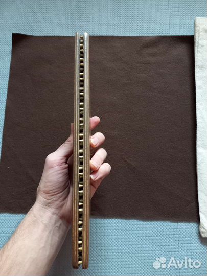 Доска Садху с гвоздями-из-дерева