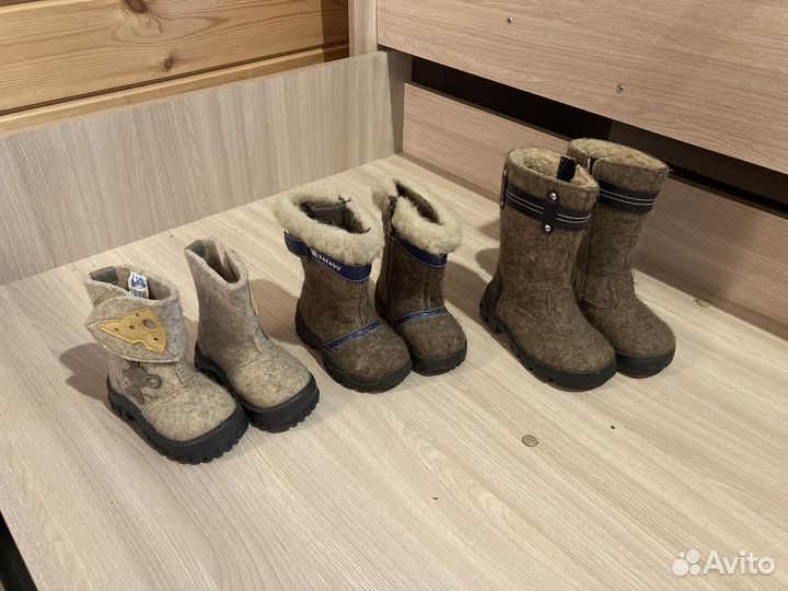 Валенки детские котофей 22,25,26 размер