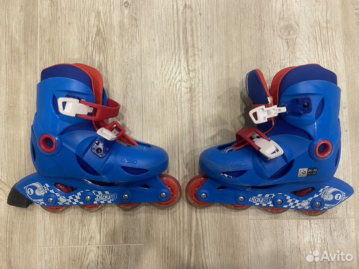 Ролики раздвижные Decathlon Oxelo р-р 30-32