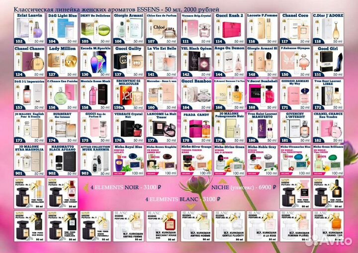 Духи эссенс