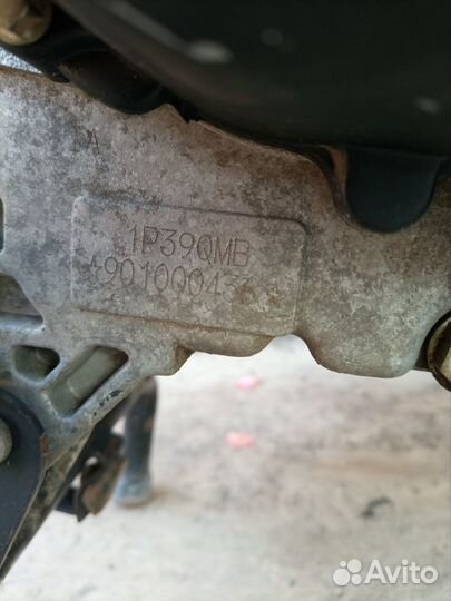 Двигатель 1p39qmb для скутера