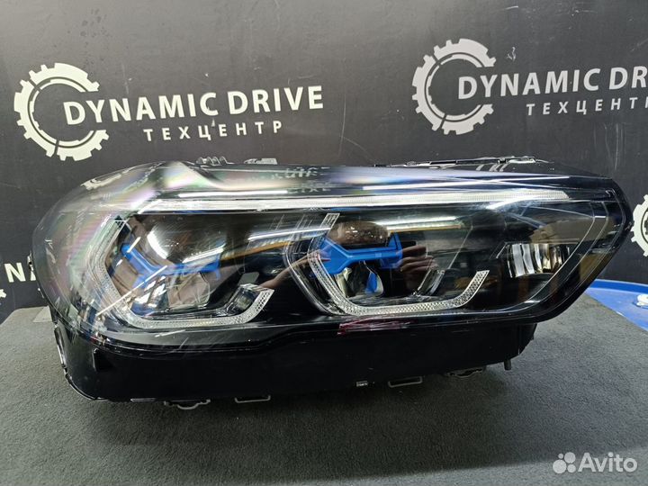 Фары BMW X5 G05 X6 G06 Laser Shadow Line