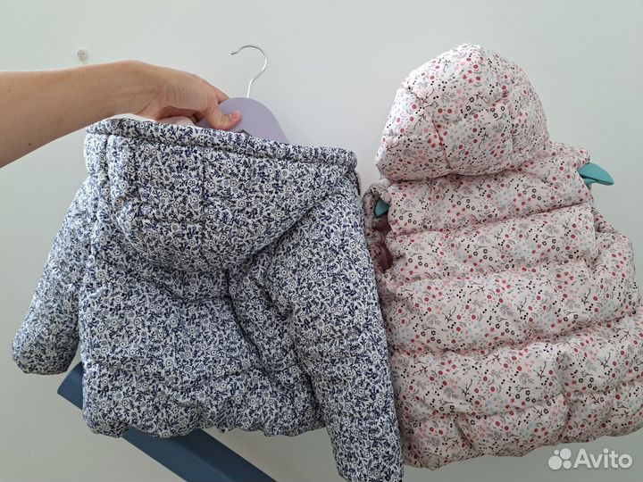 Куртка и жилетка 92 для девочки mathercare babygo