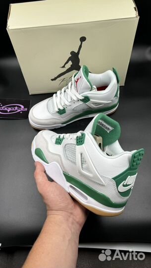 Nike air jordan 4 sb pine green