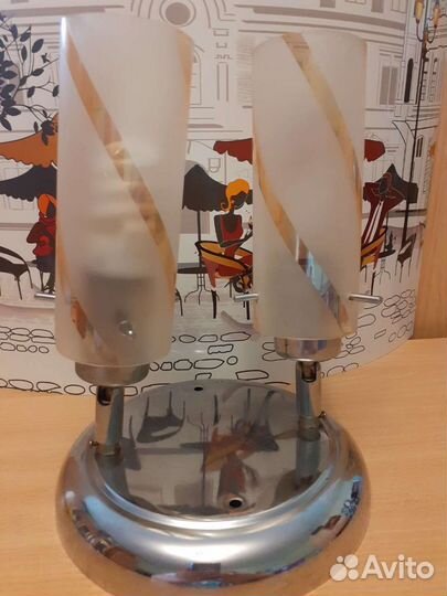 Люстра и светильник бу