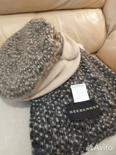 Комплект шапка и шарф seeberger
