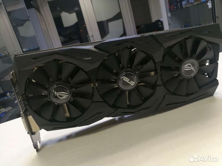 Видеокарта geforce GTX1060-6gb Asus strix