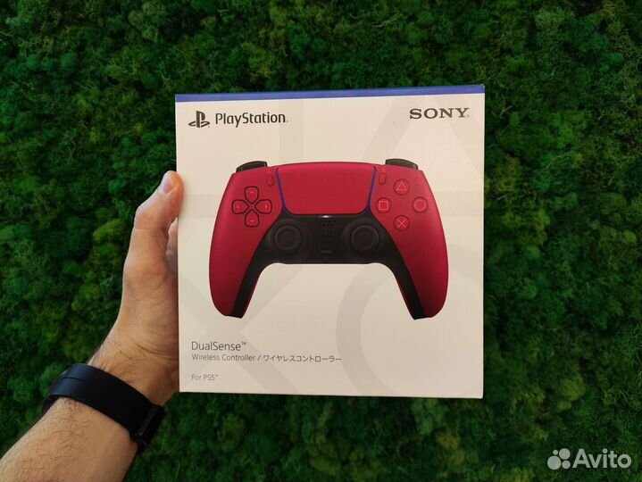 Геймпад Sony DualSense, космический красный