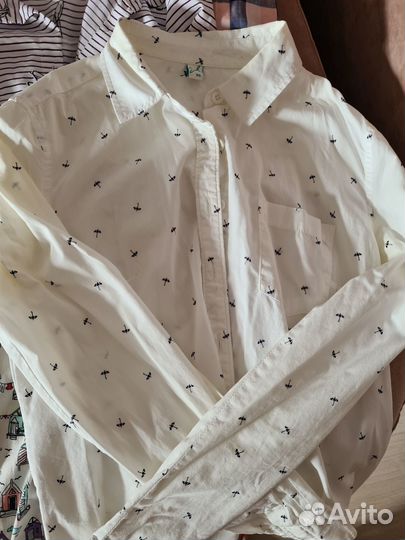 Блузка рубашка