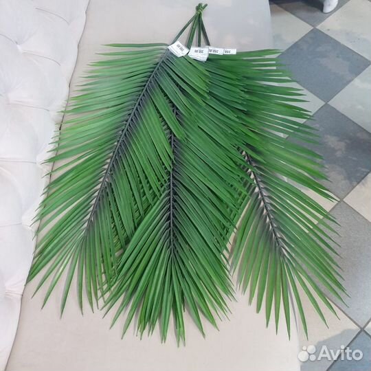 Лист пальмы 95 см искусственный