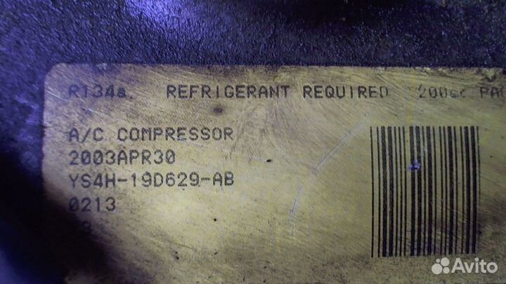 Компрессор кондиционера Mazda 2, 2003