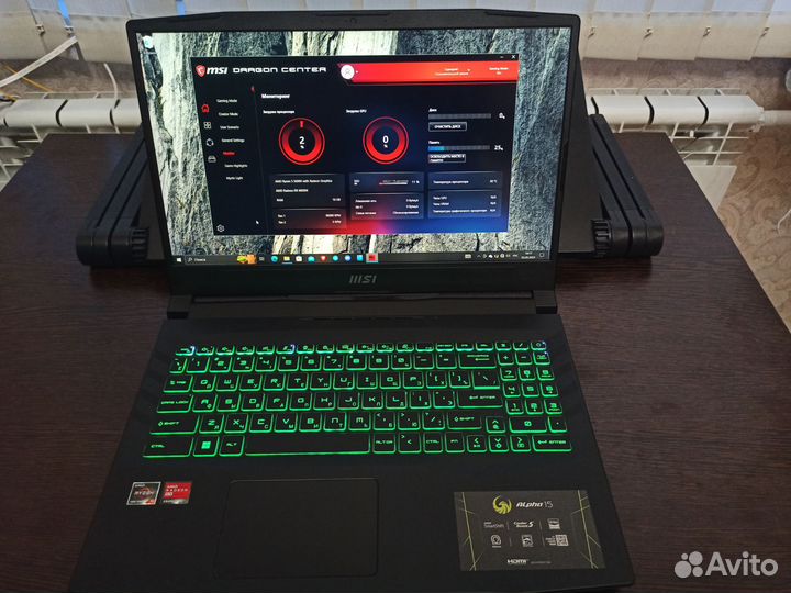 Игровой Ноутбук MSI Alpha 15