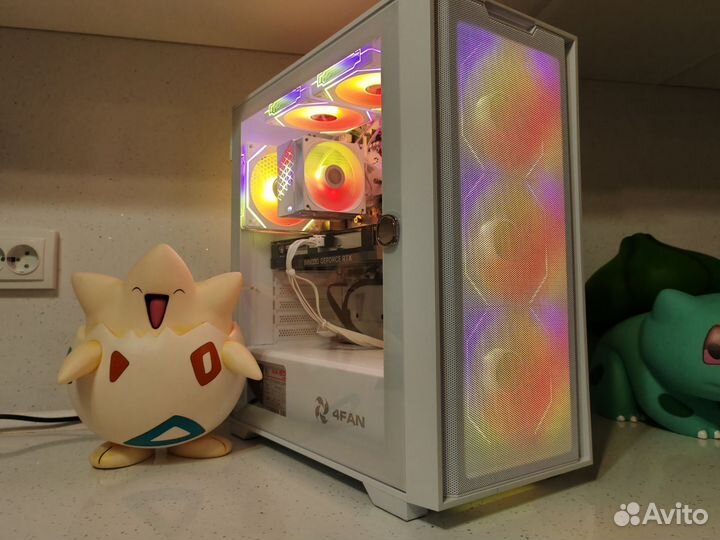 Игровой пк Ryzen 5600 + RTX4060 8GB