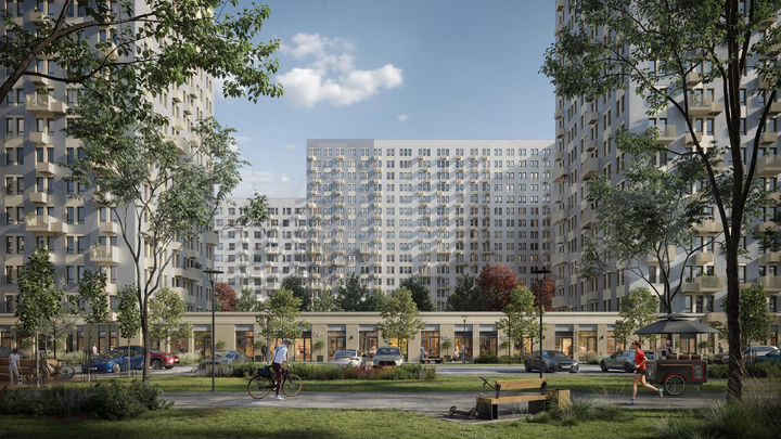 3-к. квартира, 53,4 м², 3/17 эт.