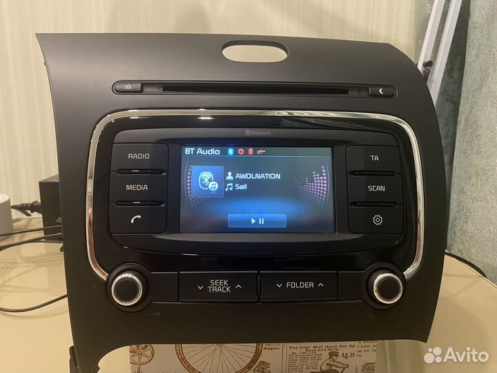 Оригинальная магнитола Kia Cerato 3