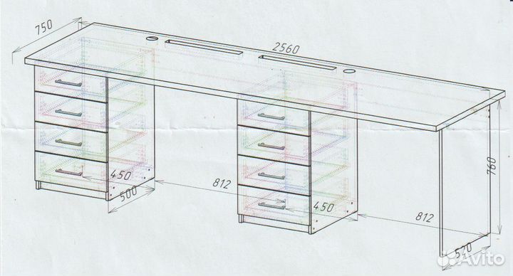 Компьютерный стол