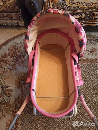 Коляска для девочек 3 в 1