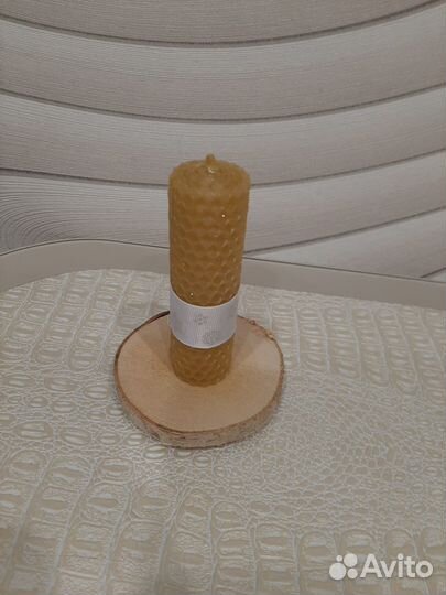 Свечи из вощины ручной работы
