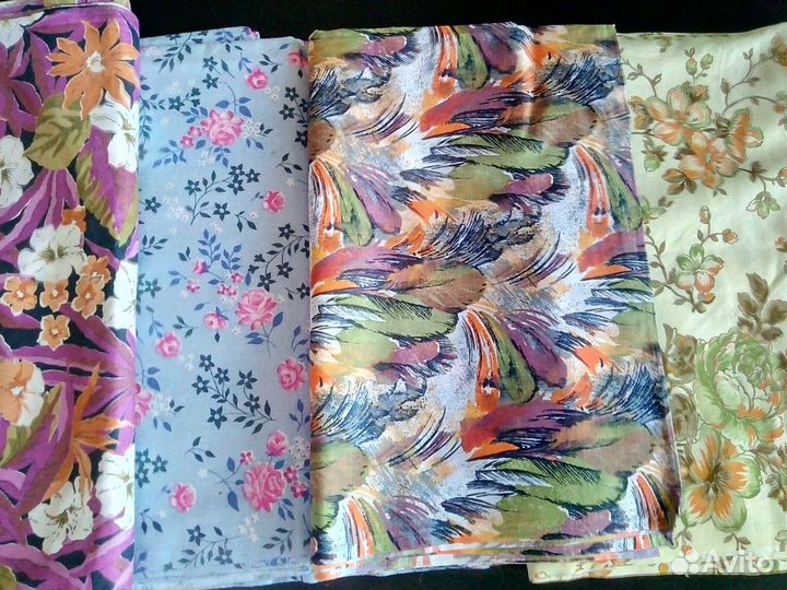 Ткани натуральные в ассортименте