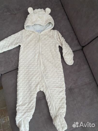 Комбинезон плюшевый 80