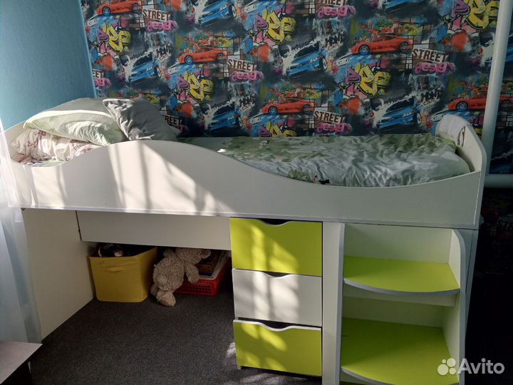 Детская кровать чердак