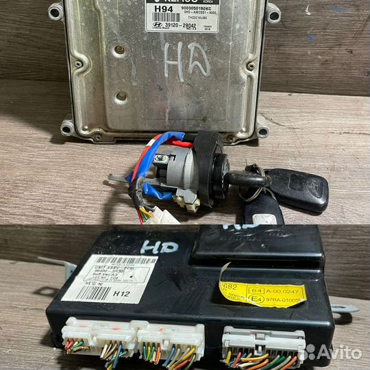 Блок управления двигателем Хендай Элантра HD 1,6