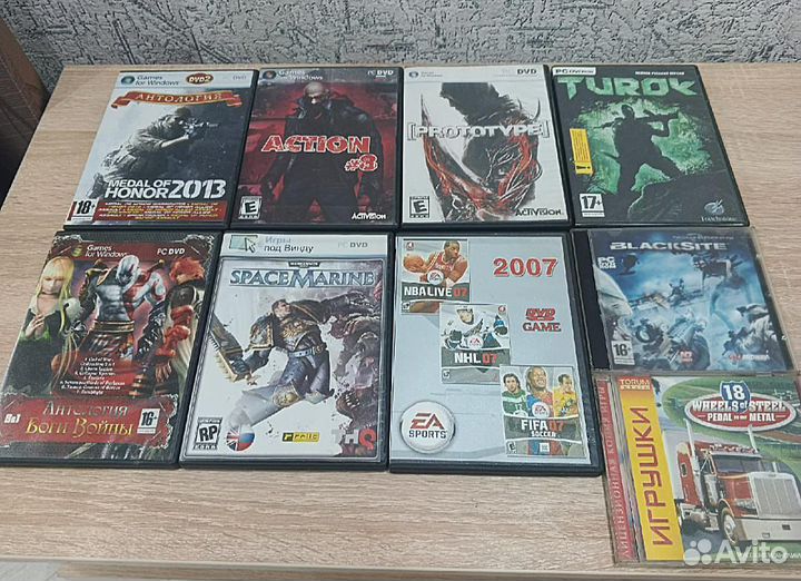 Компьютерные игры диски для пк