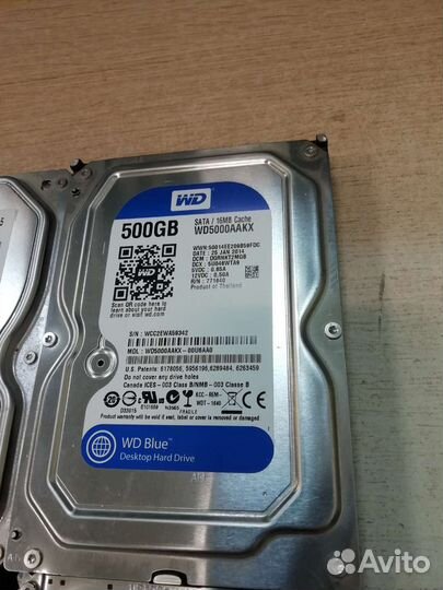 Жесткий диск с гарантией 160/250/320/500 Gb