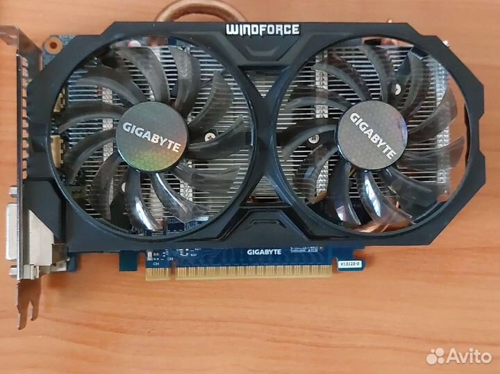 Видеокарта Gigabyte Windforce GTX 750ti 2gb