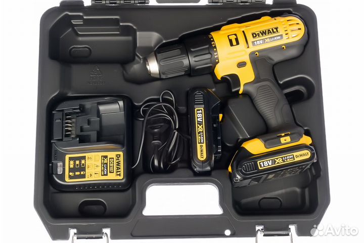 Ударная дрель-шуруповерт dewalt DCD776S2