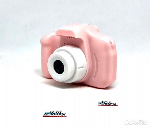 Детский фотоаппарат Cartoon Digital Camera x2 розо