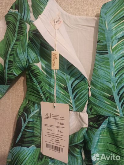 Платье для девочки, рост до 98см