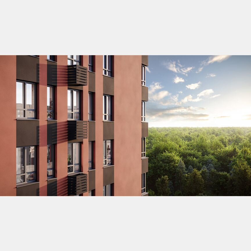 Квартира-студия, 27,6 м², 6/19 эт.