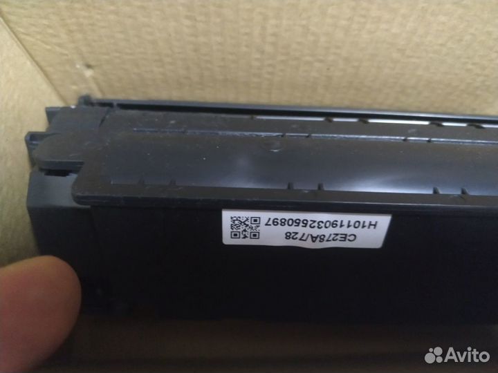 Картридж отработанный hp 78A