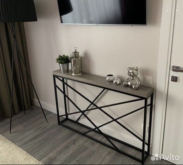 Консоль тумба лофт