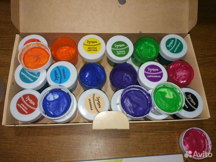 Краски художественные кисти