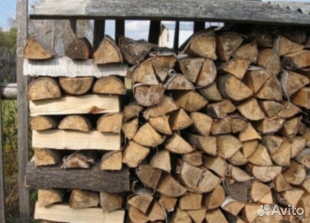 Дрова колотые