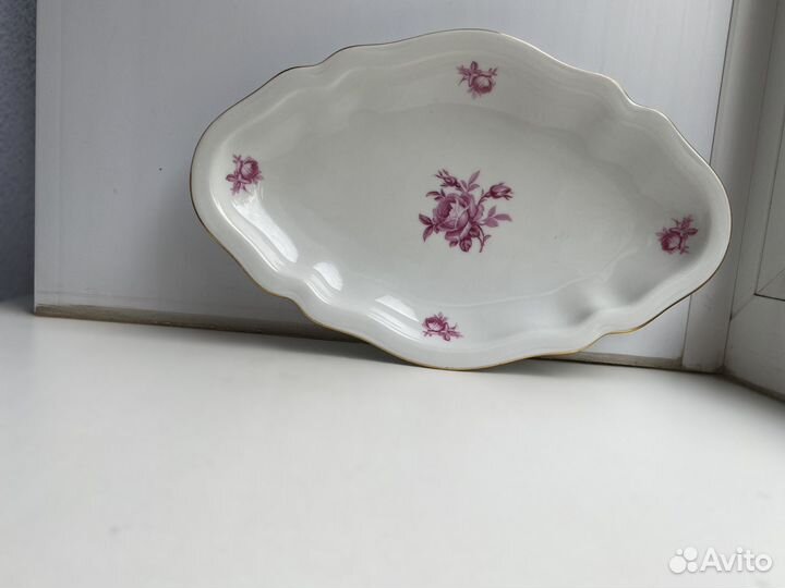 Селедочница форыоровая из чешского сервиза