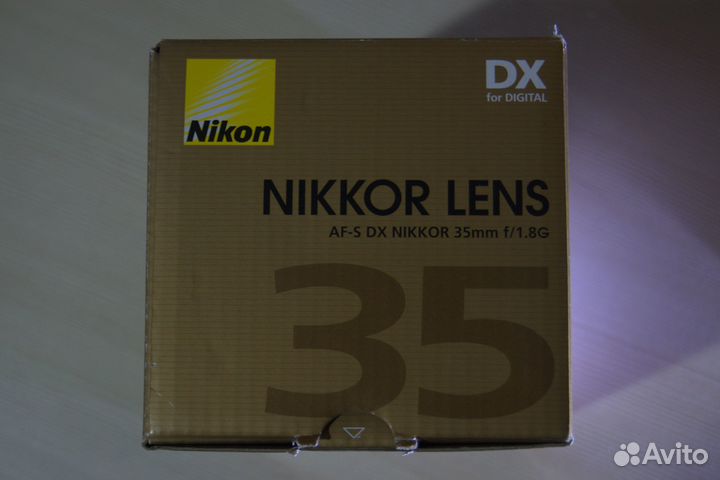 Nikon DX 35mm f/1,8G